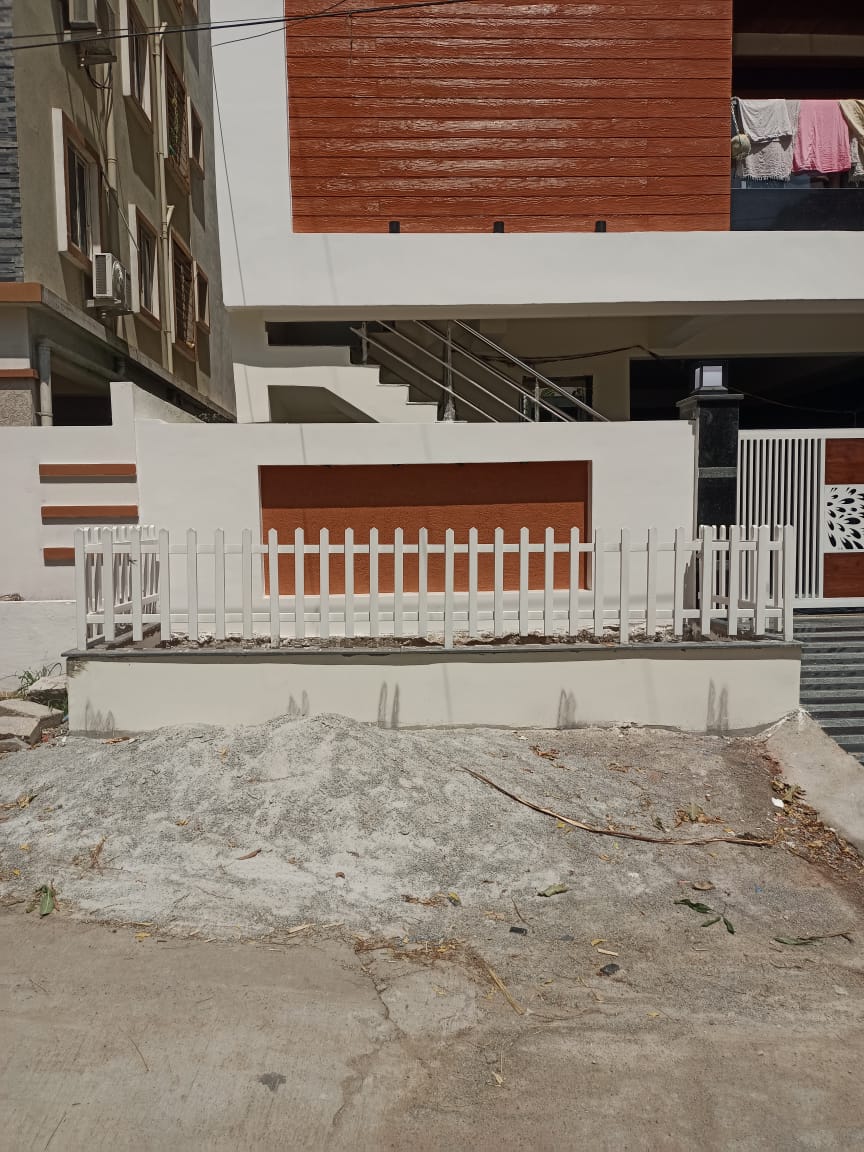 BALCONY GRILLS WITH PIPES